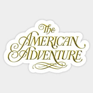 The American Adventure Sticker